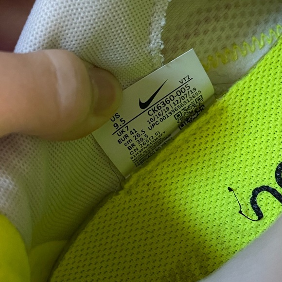 Nike Womens Renew Run in Platinum Pink Blast size 9.5 - Picture 4 of 8